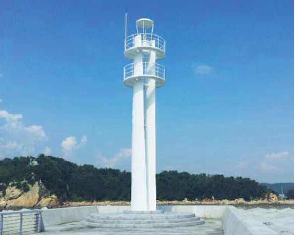 왕산마리나방파제등대