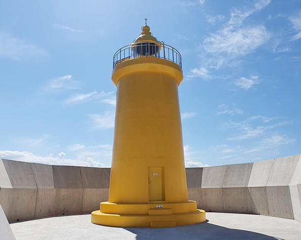 동해항북방파제등대